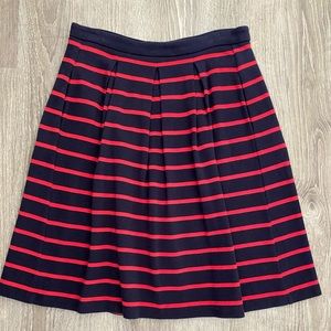 GUC Boden Navy Striped Skirt